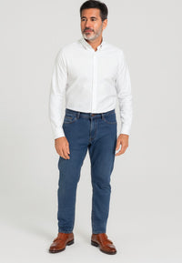 Zapatos de cuero con hebillas de color marrón