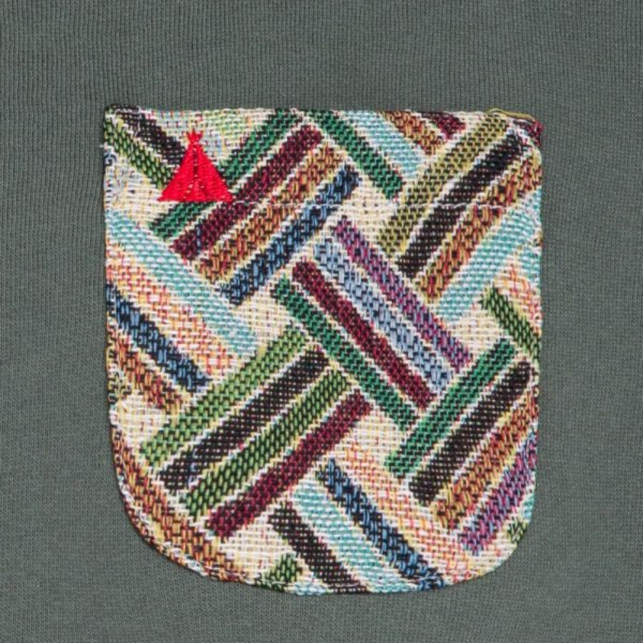 Sudadera Caqui con bolsillo en testimu.com de T'estimu Moda