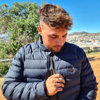 Plumífero Ligero e impermeable - Azul Marino en testimu.com de T'estimu Moda