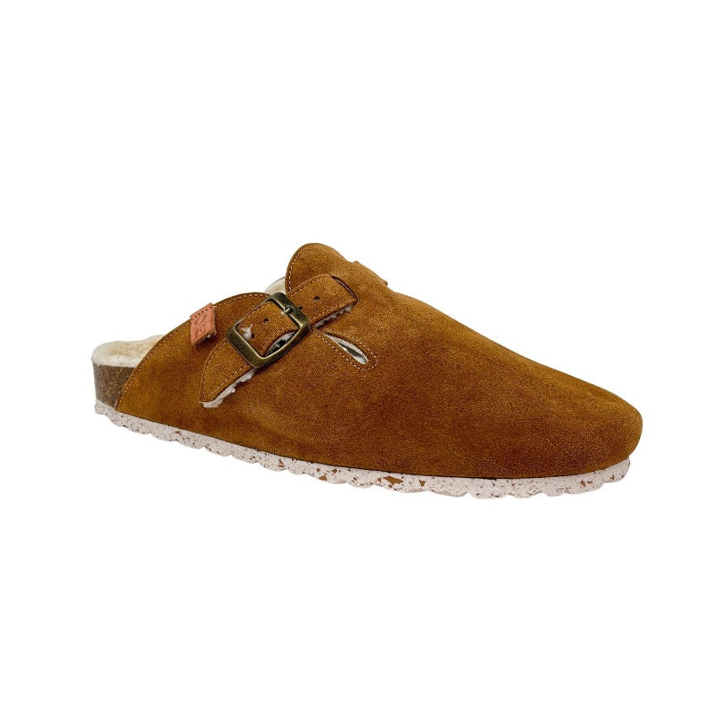 Zapatillas de estar por casa de Piel marrón claro en testimu.com de T'estimu Moda