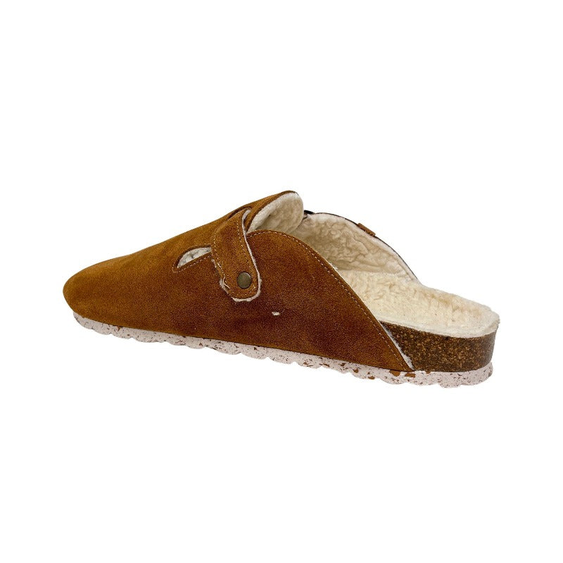 Zapatillas de estar por casa de Piel marrón claro en testimu.com de T'estimu Moda