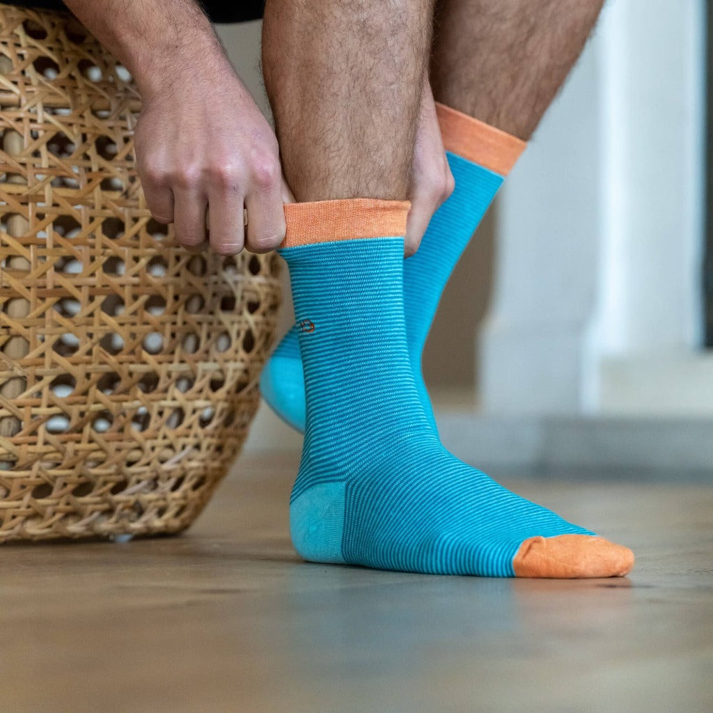 Calcetines de algodón Hecho a mano Para Hombre - California