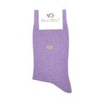 Calcetines de algodón Hecho a mano Para Hombre - Malva