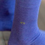 Calcetines de algodón Hecho a mano Para Hombre - Malva