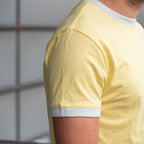 Camiseta de algodón Orgánico Amarilla