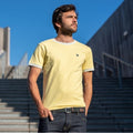 Camiseta de algodón Orgánico Amarilla
