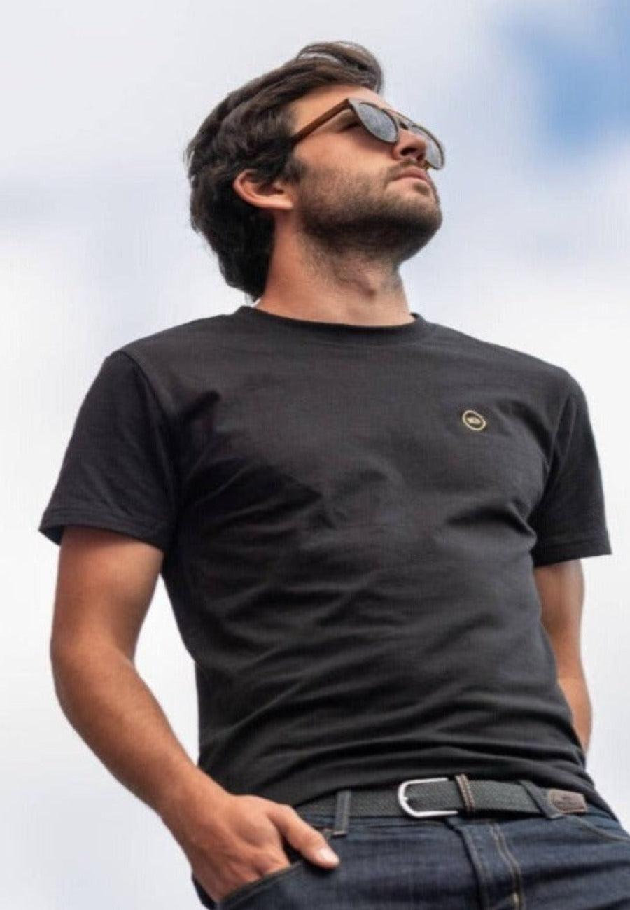 Camiseta Negra para Hombre en T'estimu