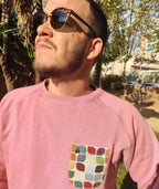 Sudadera con bolsillo Rozé en testimu.com de T'estimu Moda
