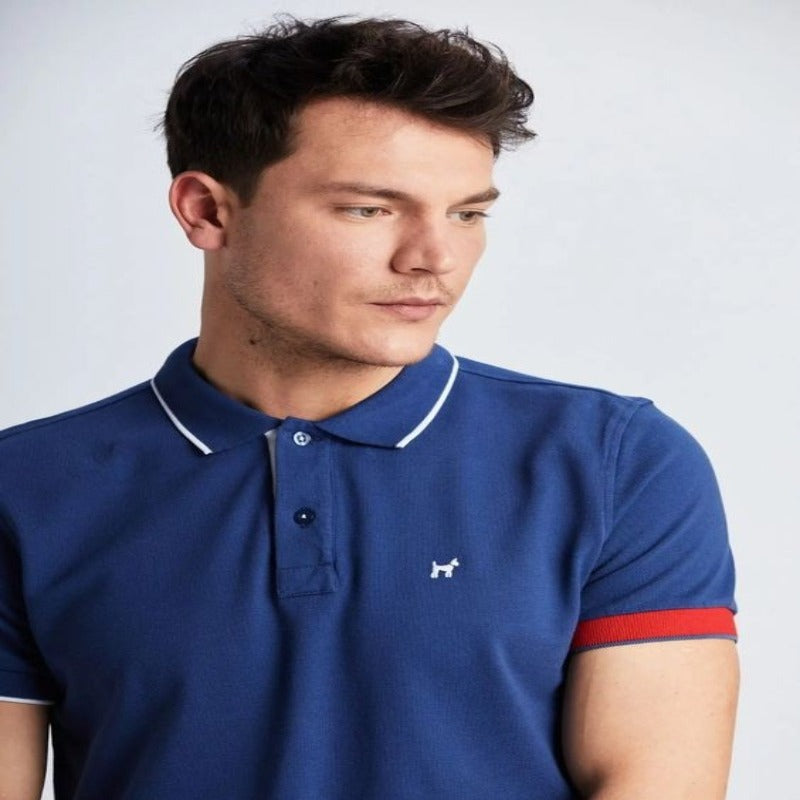 Polo de hombre azul en testimu.com