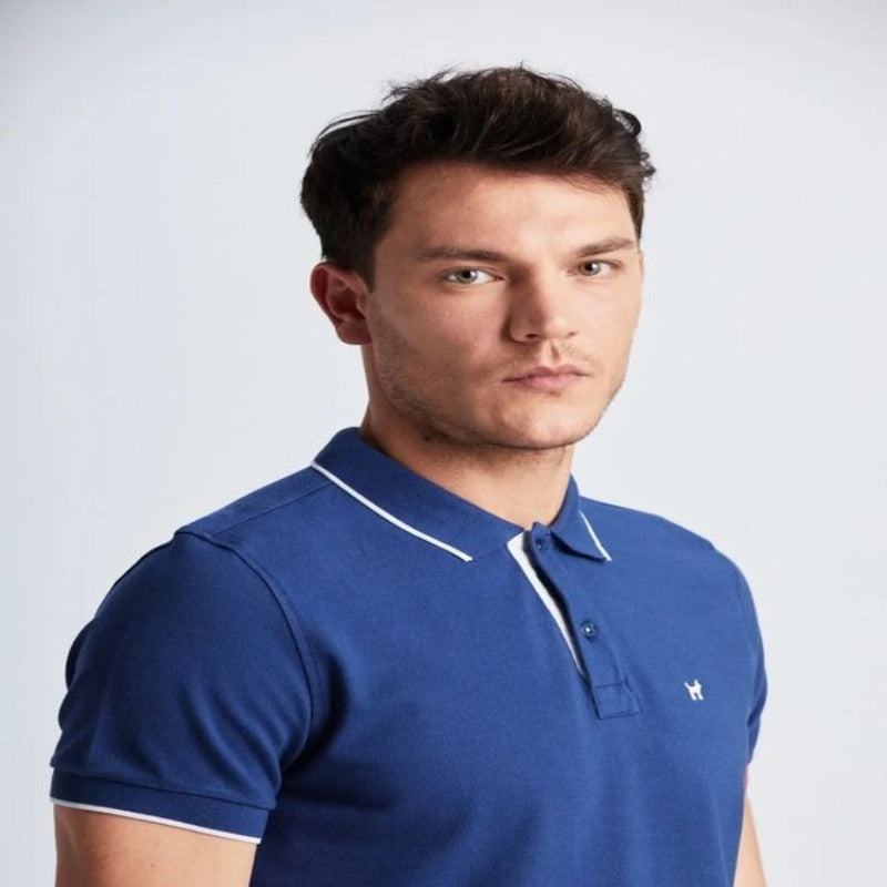 Polo de hombre azul en testimu.com