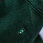Sudadera verde de algodón orgánico en testimu.com de T'estimu Moda