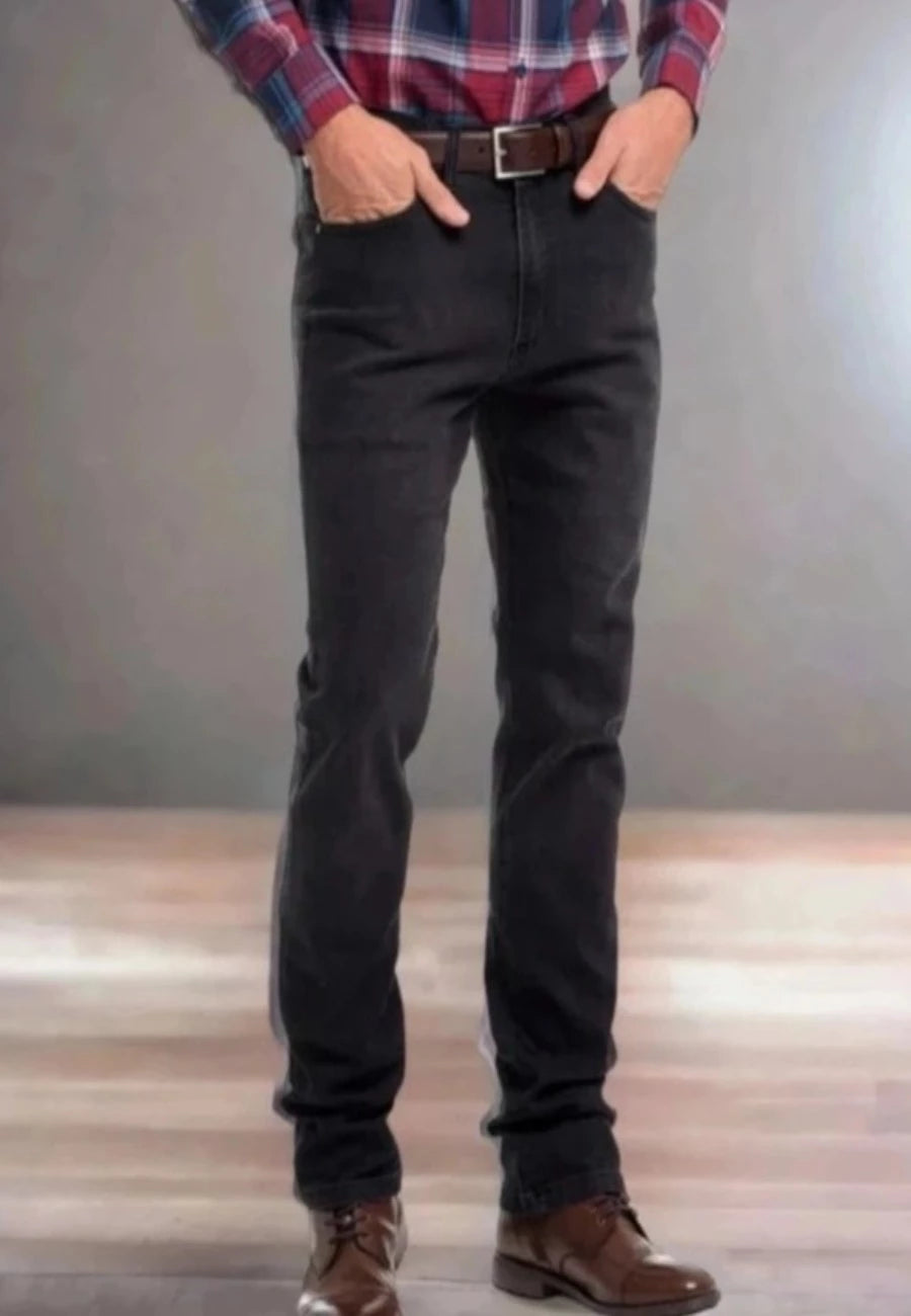 Pantalones Tejano Elástico Negro en testimu.com de T'estimu Moda