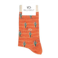 Calcetines de algodón Naranja y Cactus en testimu.com de T'estimu Moda