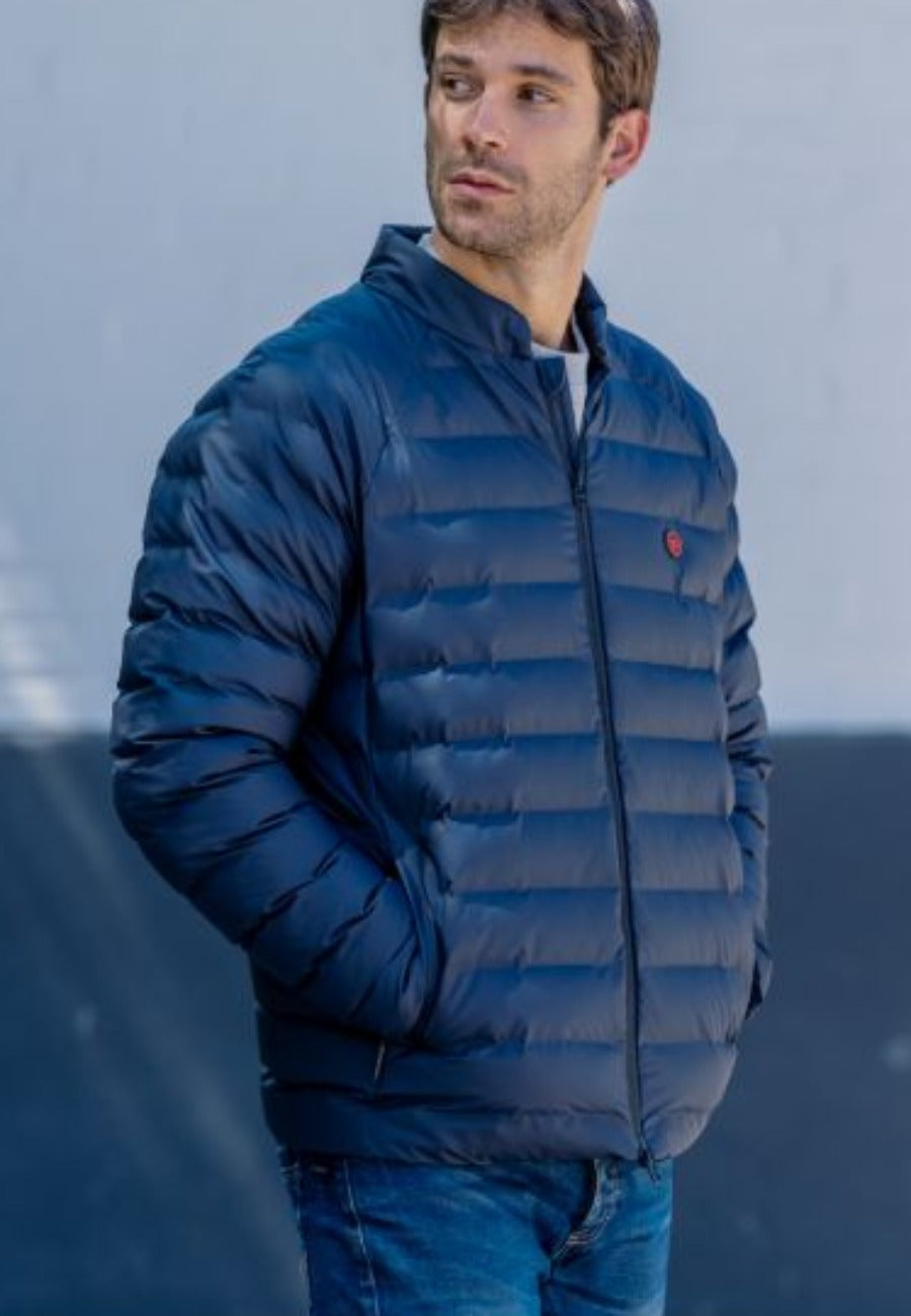 Plumífero Ligero e impermeable - Azul Marino en testimu.com de T'estimu Moda
