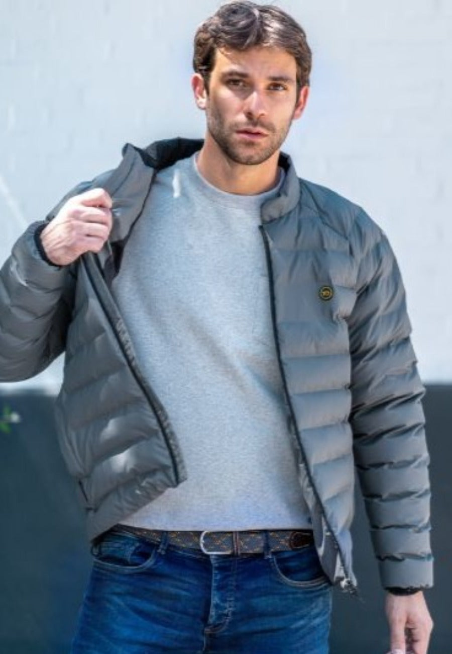 Plumífero Ligero e impermeable - Titanio en testimu.com de T'estimu Moda