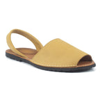Menorquinas de Nobuck de color camel en testimu.com de T'estimu Moda