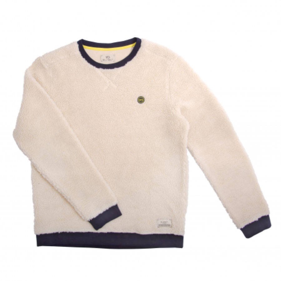 Sudadera Sherpa Beige claro en testimu.com de T'estimu Moda