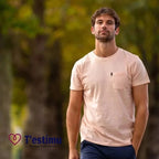 Camiseta Rosa de algodón orgánico en testimu.com de T'estimu Moda