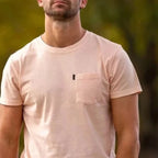 Camiseta Rosa de algodón orgánico en testimu.com de T'estimu Moda