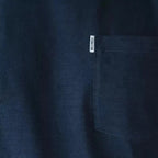 Camiseta Azul Marina lisa de algodón orgánico en testimu.com de T'estimu Moda