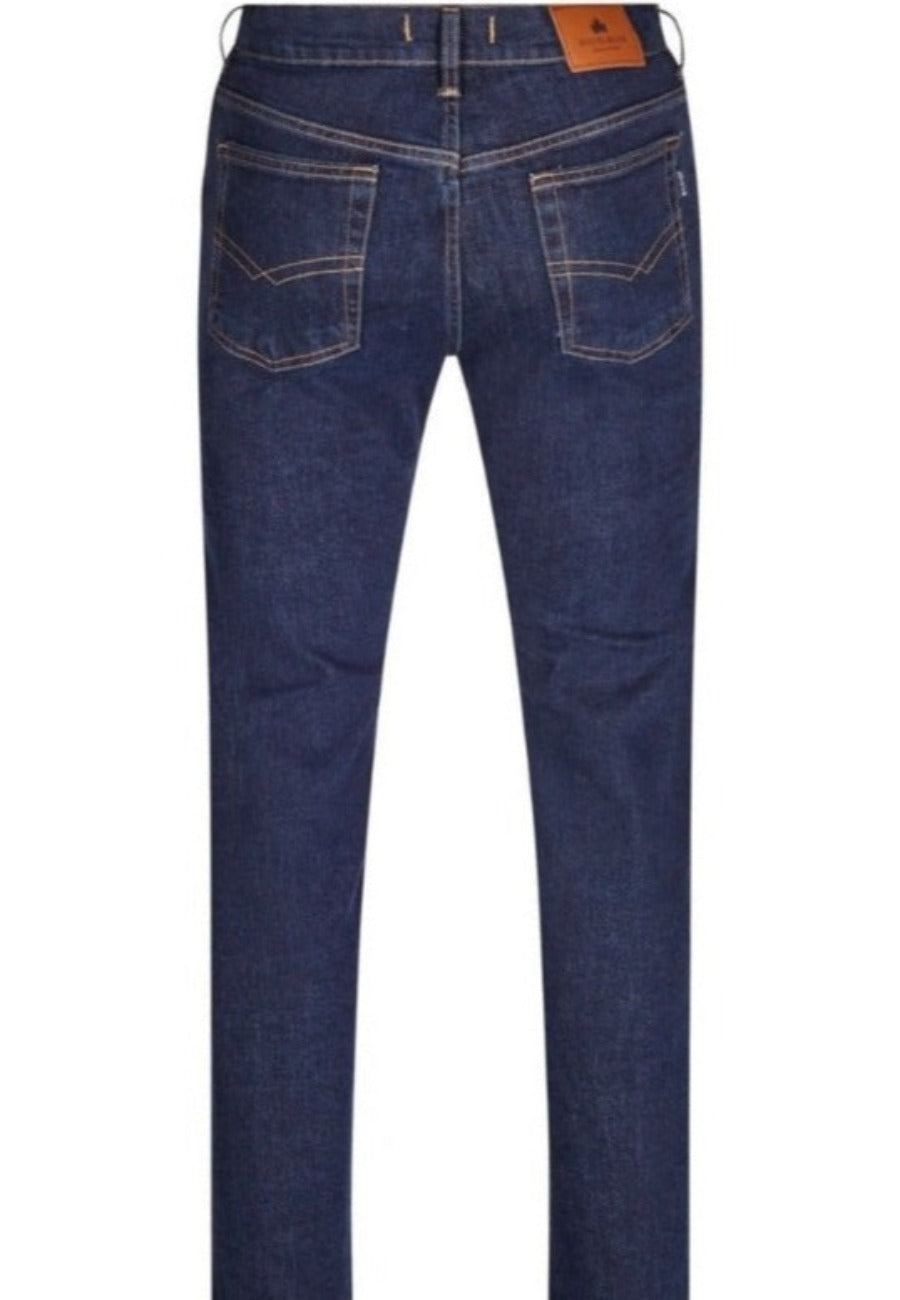 Tejano Elastico Azul oscuro de T'estimu Moda en testimu.com