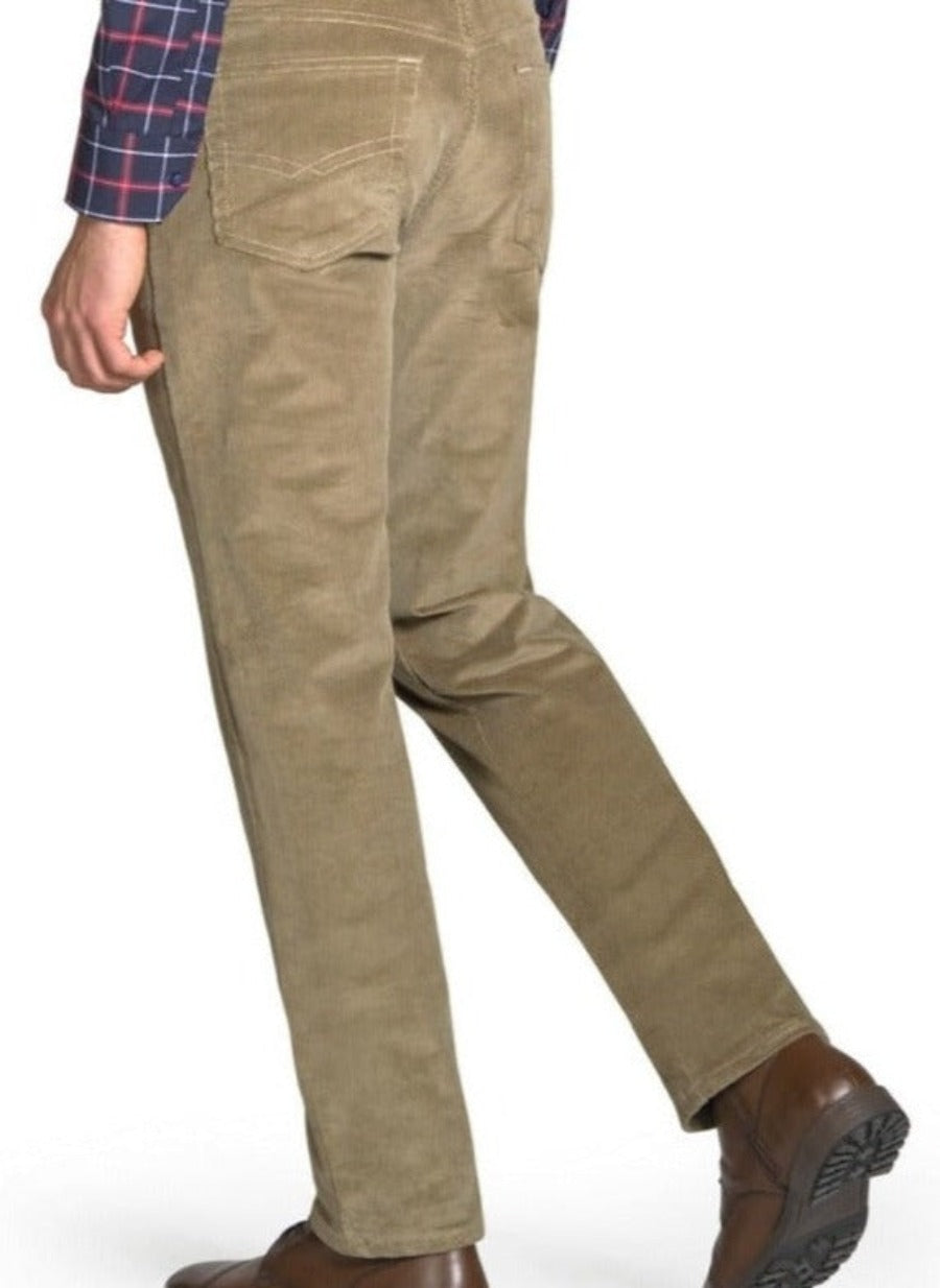 Pantalón de pana elástico color tostado en testimu.com de T'estimu Moda